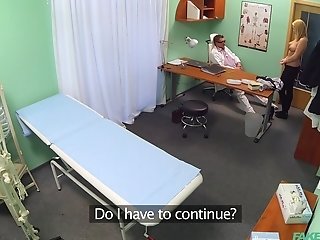 Faux Hospital Sales Rep Fucks Physician To Get Order