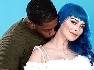 Gorgeous Hard Fuck With A Blue-haired Gf Jewelz Blu