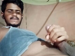 Desi Village Stud Masturbating And Flaunting His Large Manhood