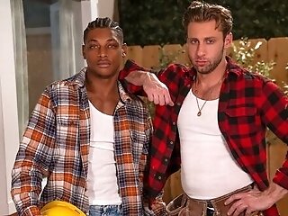 Interracial Fuck-fest Scene Wtih Dom King And Ty Santana