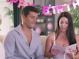 Buxom Bday Cougar Receives A Totally Different Surprise