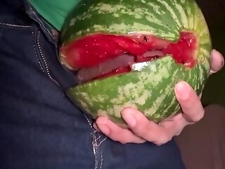 Watermelon As An Intimate Accessory