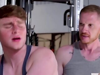 Big Dicks, Brody Kayman And Eric Charming In A Gym Just For Us Without A Condom
