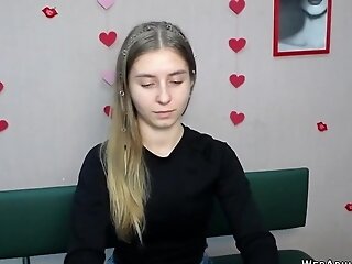 Youthful Ukrainian Dancing On Webcam