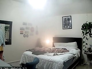Hidden Camera Of Youthful Teenage In Bedroom