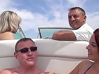 Nude Blonde Luvs Boat Excursion For More Than Just The Scenery