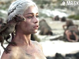 Totally Naked Mommy Of Dragons From Game Of Thrones