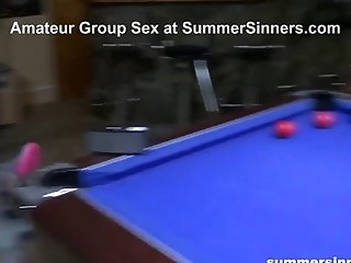 Amateur Pool Table - Drunk Sex In Pool Table Videos | XXXVideos247.com