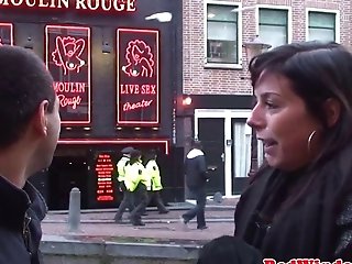 Amsterday Hookers In Threeway Act With Lucky Tourist