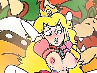 Supah Mario Choose Big Bowser Dick