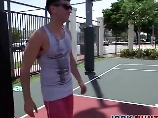 Horny Jocks Butt Banging After Some One On One Basketball